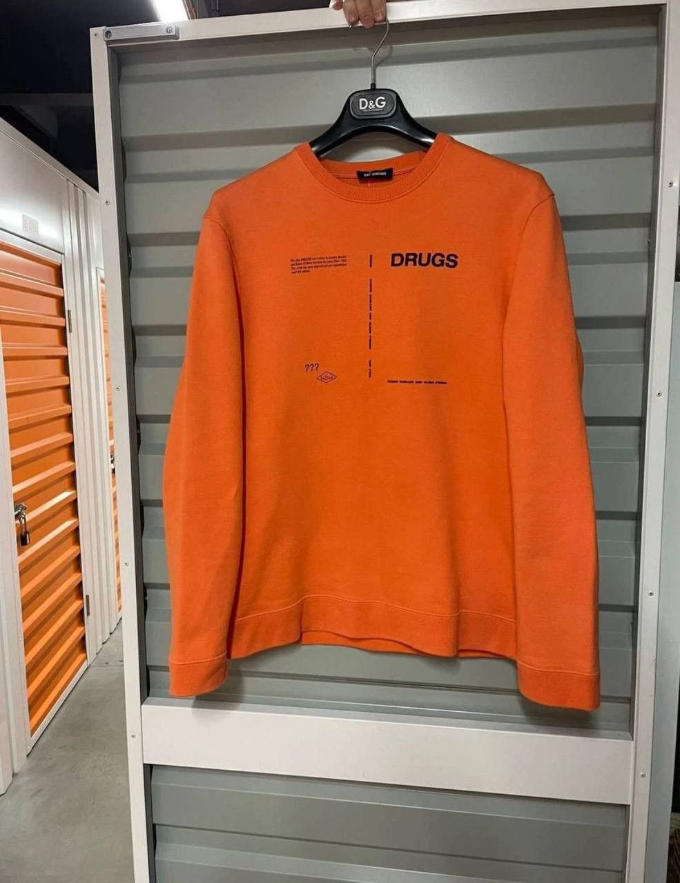 Raf Simons AW04-05 Orange Paisley | Grailed