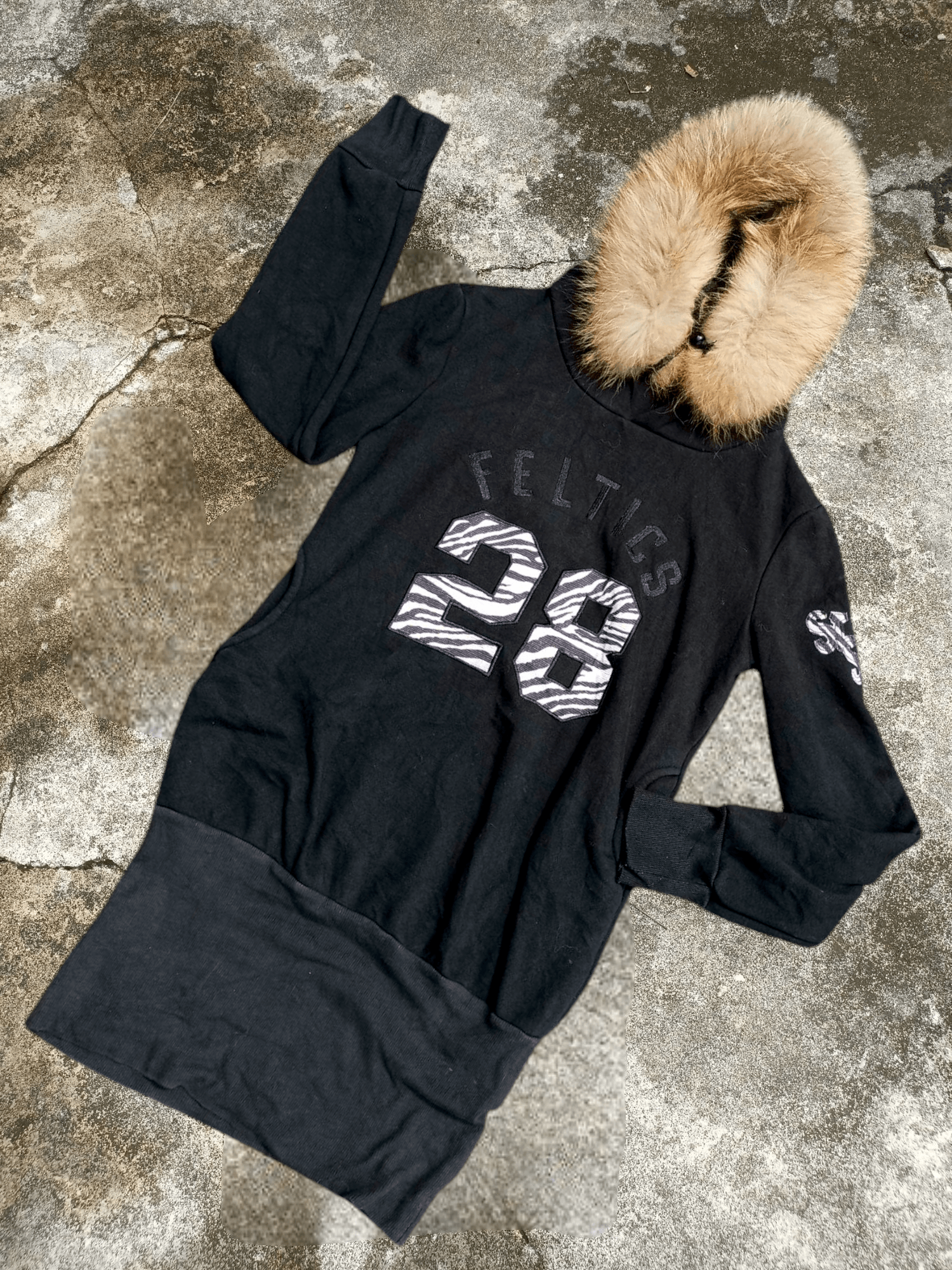 If Six Was Nine × Japanese Brand × Le Grande Bleu (L.G.B.) LO Feltics 28 Fur Hoodie ifsixwasnine lgb styled Size US M / EU 48-50 / 2 - 20 Thumbnail