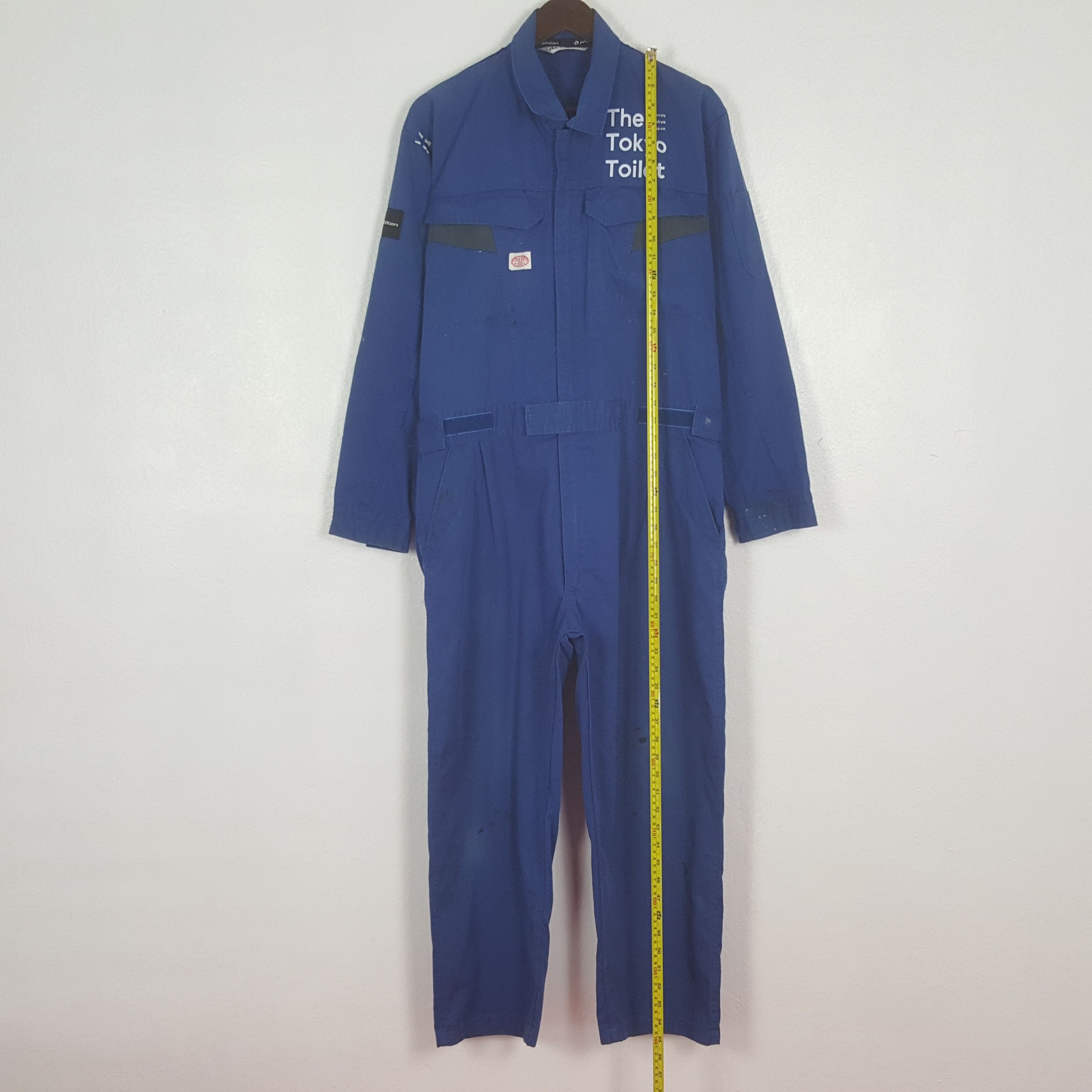 Japanese Brand Vintage The Tokyo Toilet Custom Oversize Coverall Jacket Size US XXL / EU 58 / 5 - 7 Thumbnail