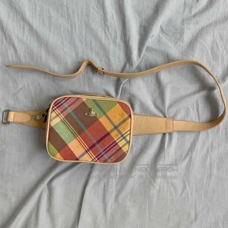 Vivienne Westwood size os Vintage colored checkered waist b
