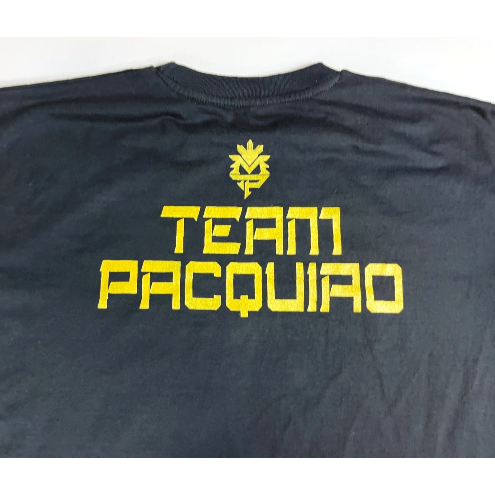 Vintage Men's T-Shirt Pacquiao Fearless Fighter Size 3XL Black Crew Neck Short Sleeve Sports Graphics Mens Size US XXL / EU 58 / 5 - 6 Thumbnail