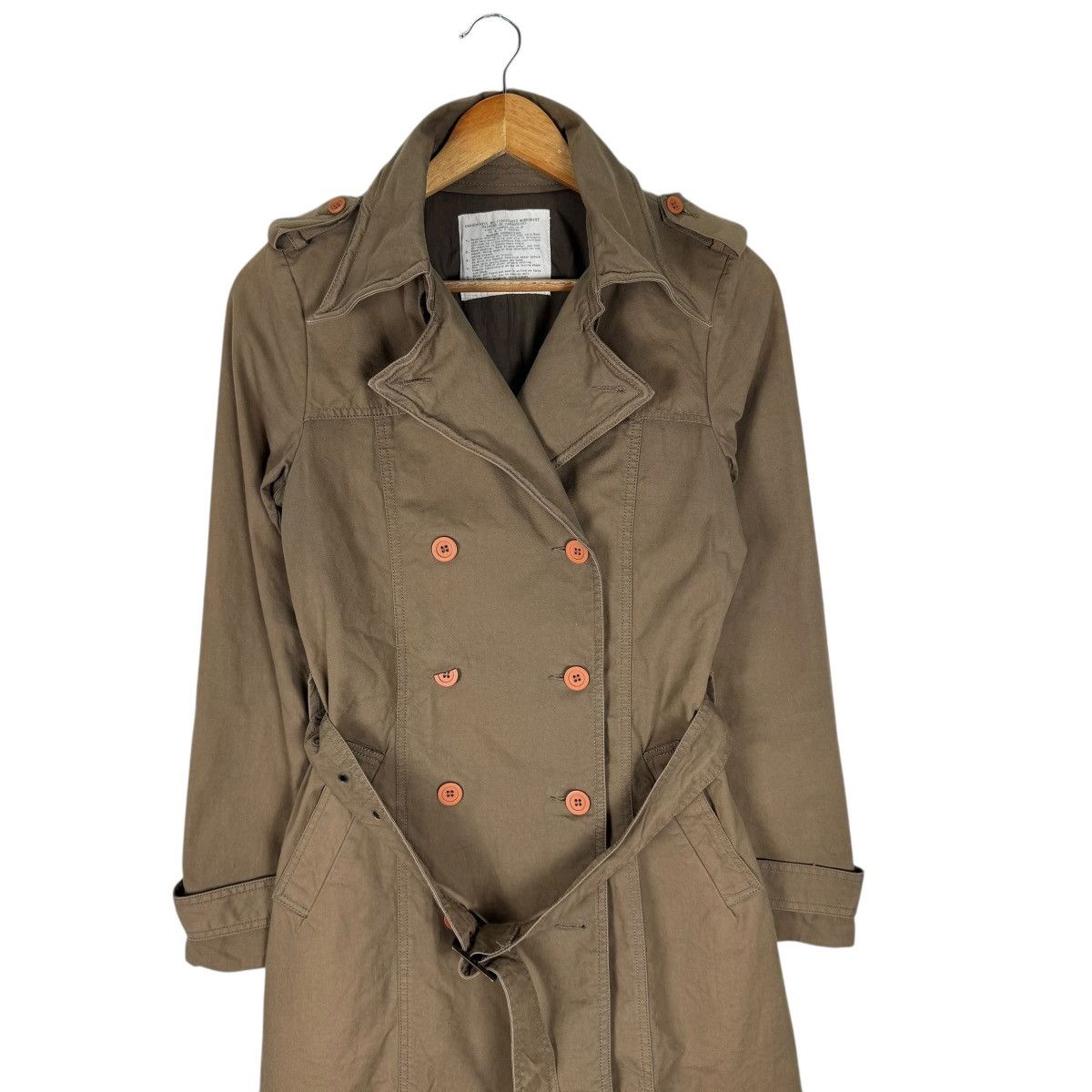 GOA ☀️GOA MILITARY TRENCH COAT JACKET Size S / US 4 / IT 40 - 3 Thumbnail