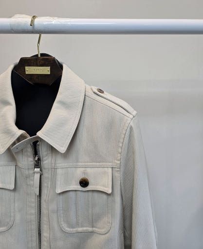 Tom Ford o1sm1stk0725 Summer Code Battle Jacket in Sand Size US L / EU 52-54 / 3 - 2 Thumbnail