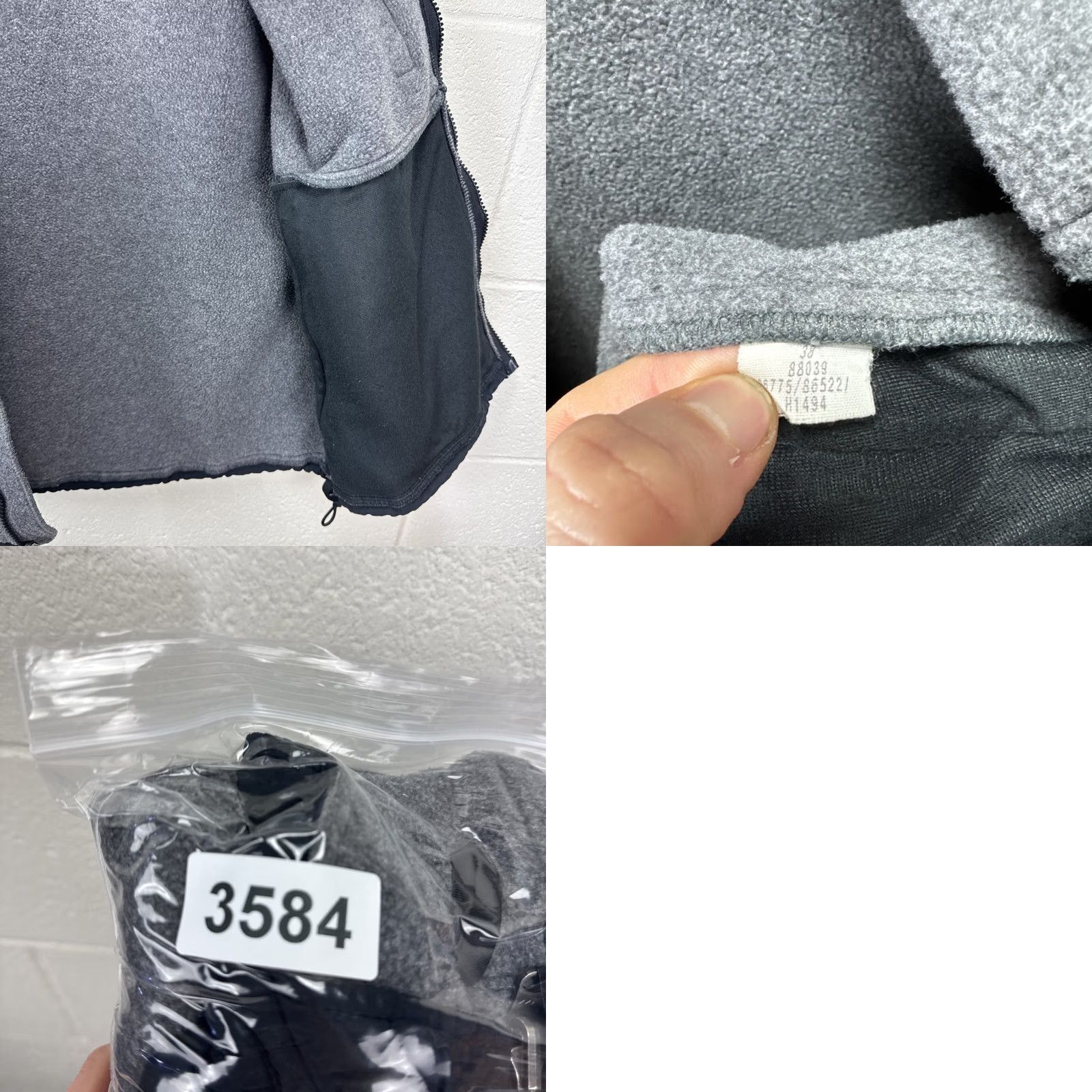 The North Face VINTAGE The North Face Womens Denali Vest Full Zip Fleece Black Gray Large USA Size L / US 10 / IT 46 - 10 Thumbnail
