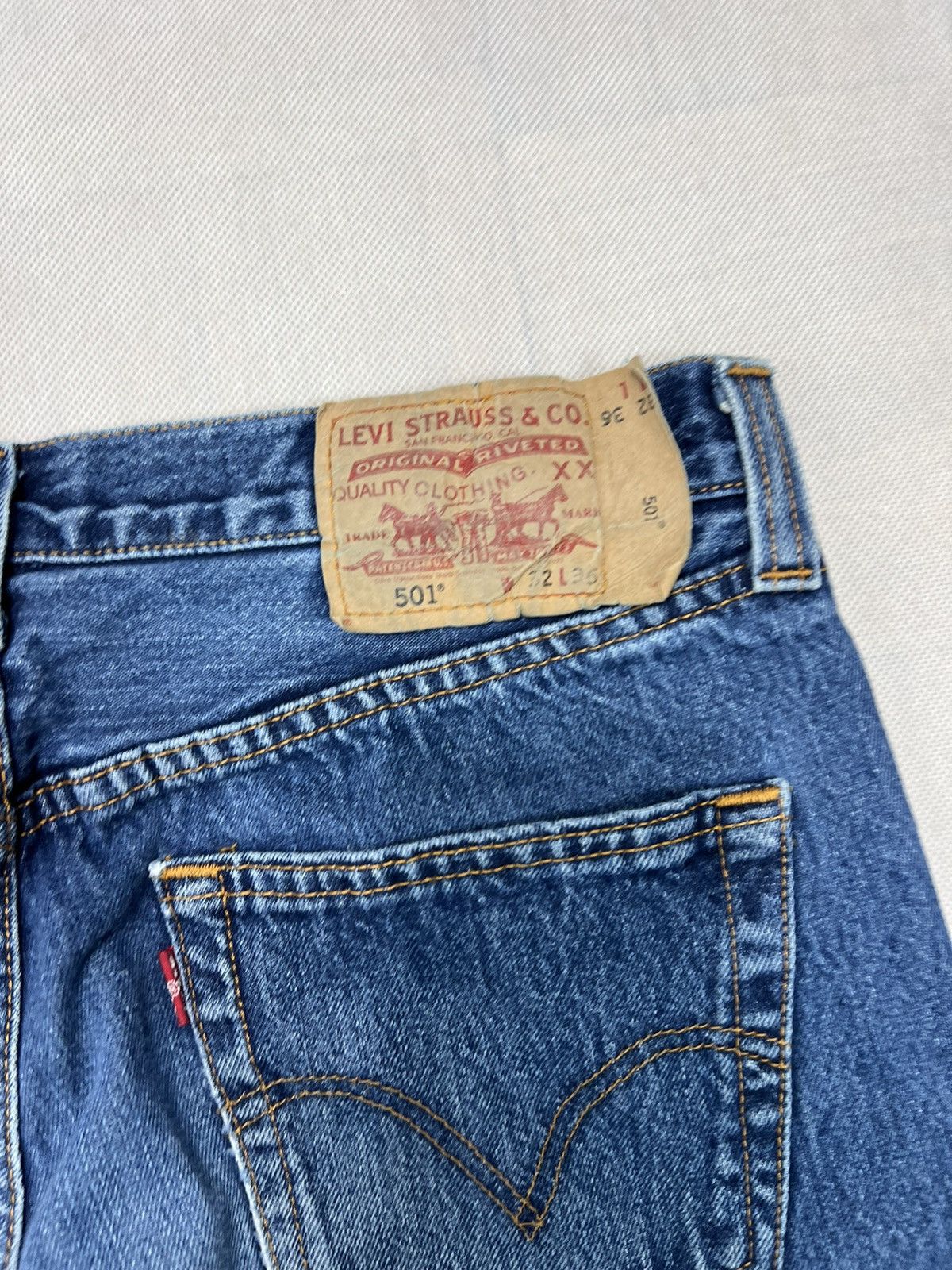 Levi's Pants Levi’s 501 blue jeans Size US 32 / EU 48 - 3 Thumbnail