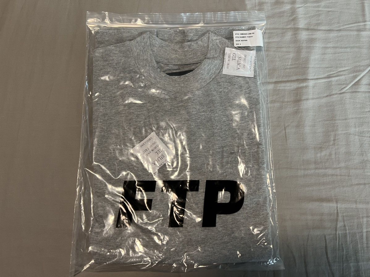 Fuck The Population FTP Embossed Logo Tee Sz Small Heather Gray Size US S / EU 44-46 / 1 - 4 Thumbnail