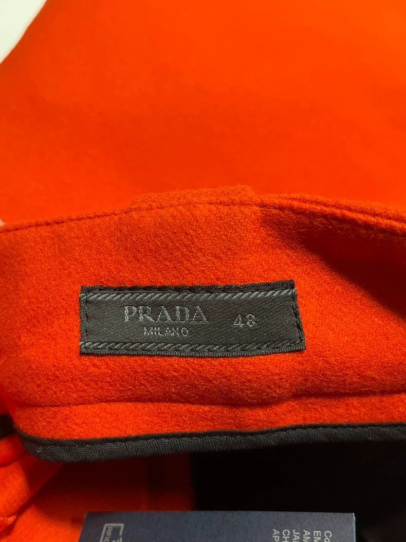 Prada Prada Wool Patch Triangle Logo Shorts -2505 Size US 44 / EU 60 - 5 Thumbnail