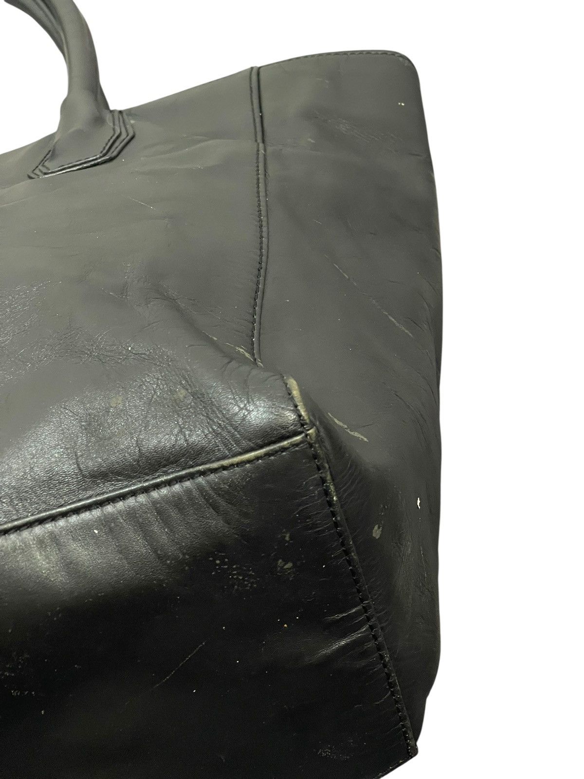 Genuine Leather Full Leather Base Control Tote Shoulder Bag 6🟩 Size ONE SIZE - 11 Thumbnail