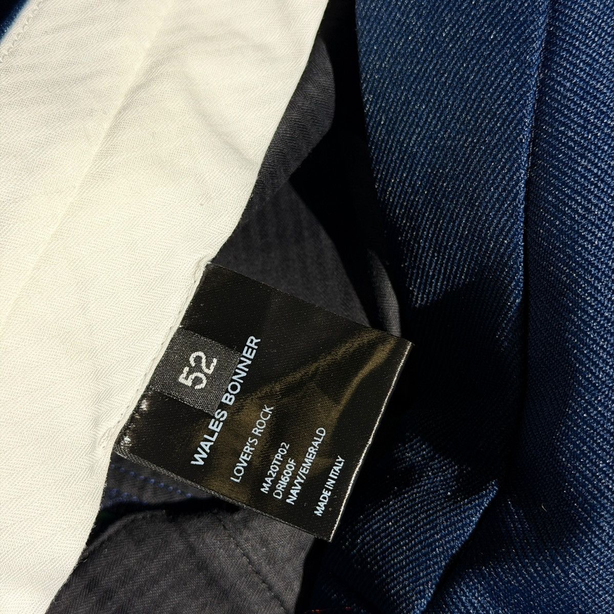 Wales Bonner Satin stripe military drill trouser Size US 36 / EU 52 - 3 Thumbnail