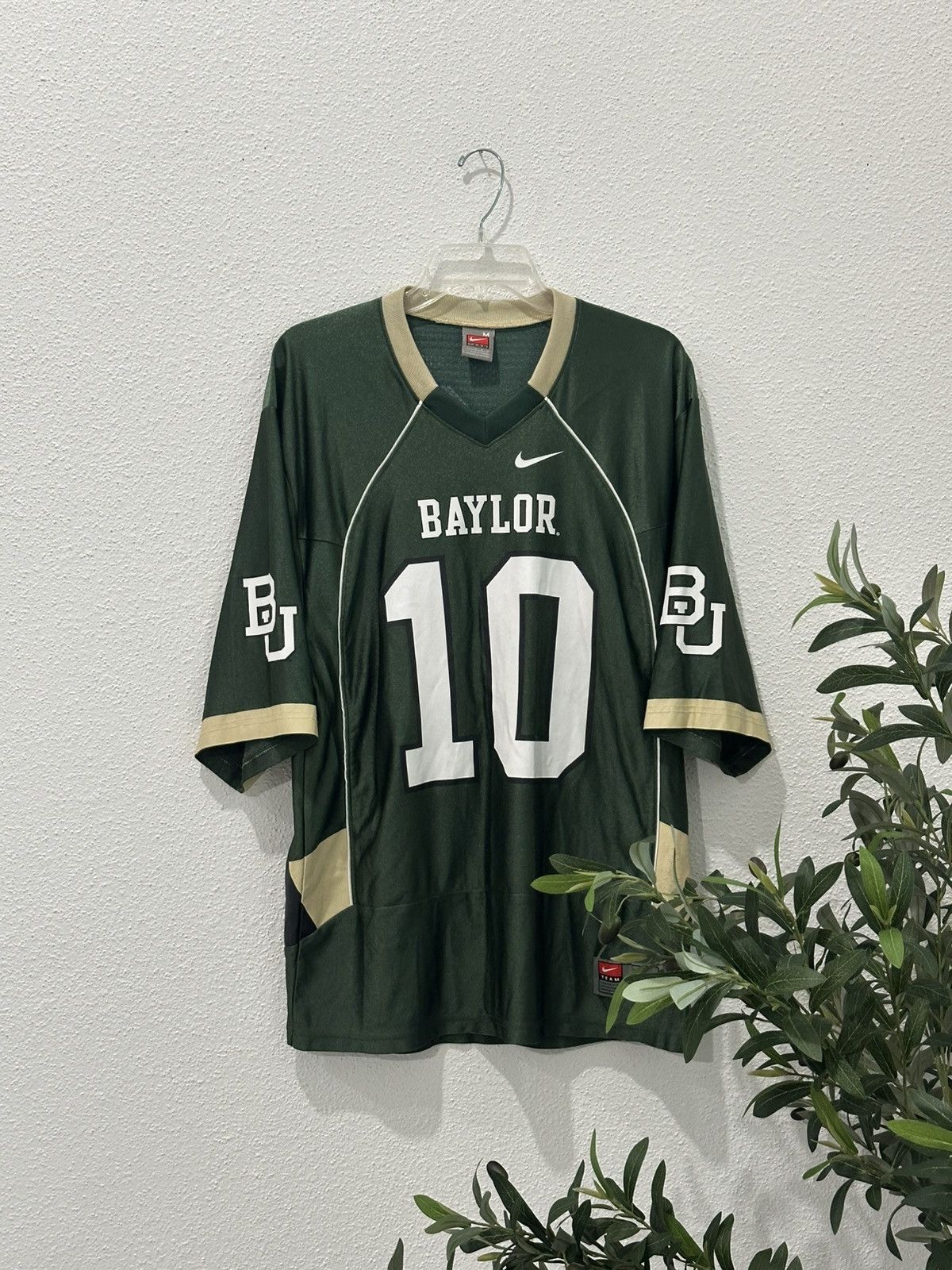 Nike Vintage Baylor Bears 90s Nike Football Jersey Medium #10 Size US M / EU 48-50 / 2 - 1 Thumbnail