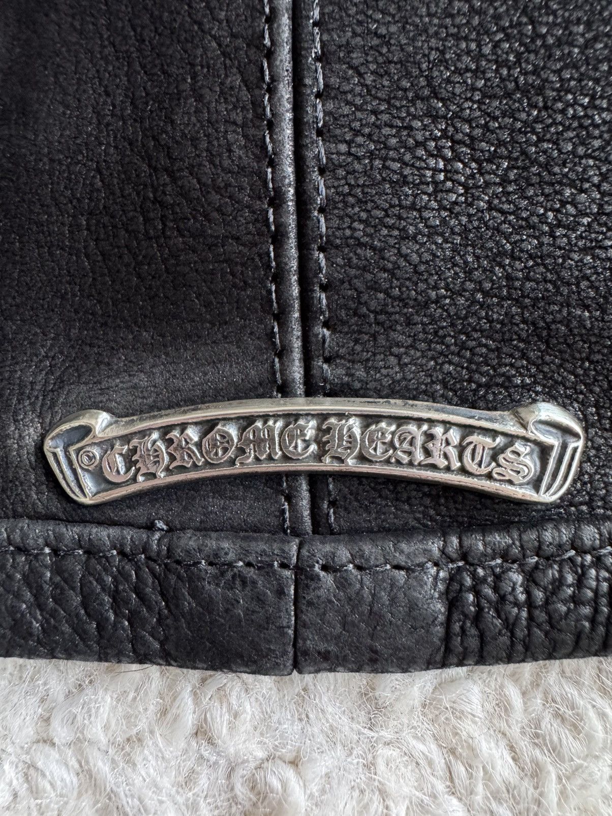 Chrome Hearts Flurries Leather Cemetery Cross Jacket Size US L / EU 52-54 / 3 - 6 Thumbnail