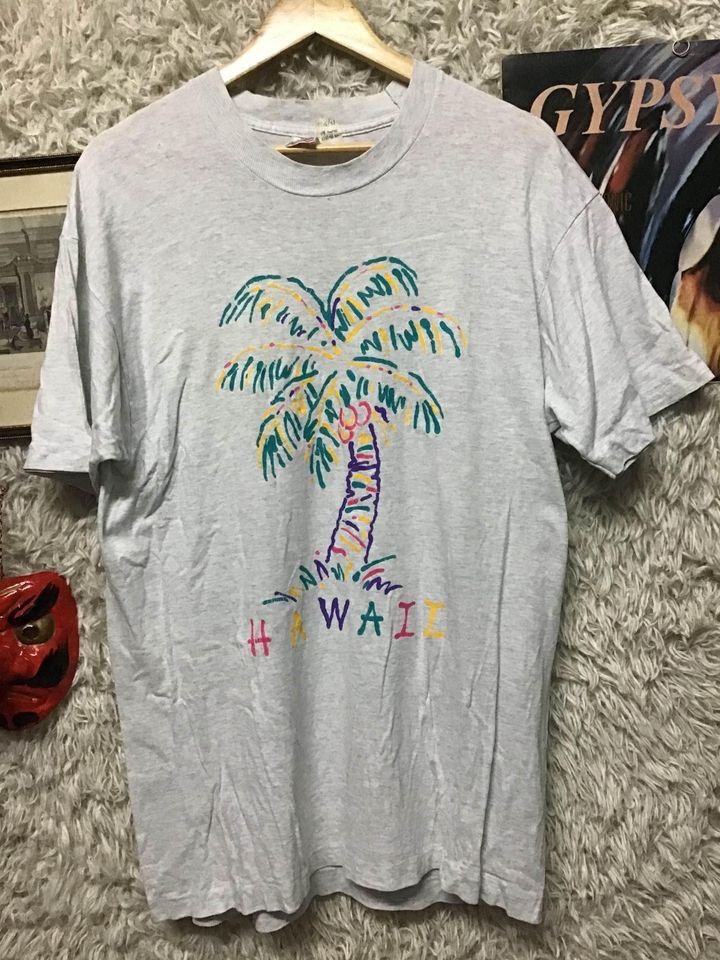Vintage Vintage Hawaii coconut tree colourful Size US L / EU 52-54 / 3 - 1 Thumbnail