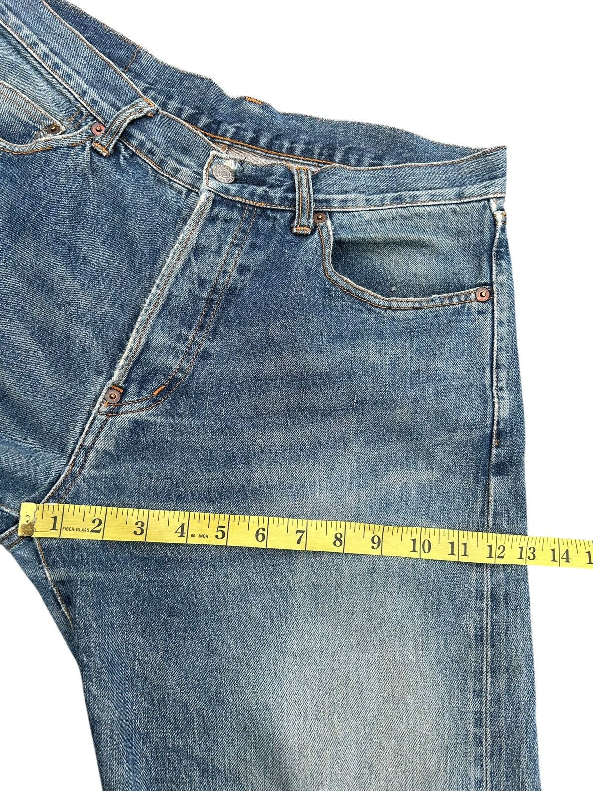 Kapital Vintage Studio Dartisan Selvedge Distressed Denim Jeans Size US 32 / EU 48 - 20 Thumbnail