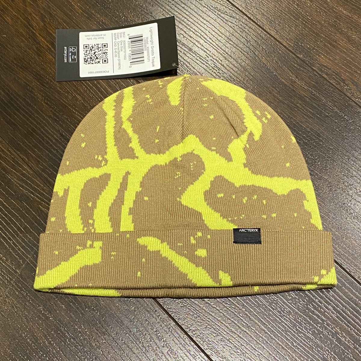 Arc'Teryx Arc'teryx Lightweight Grotto Toque Canvas/Sprint | Grailed