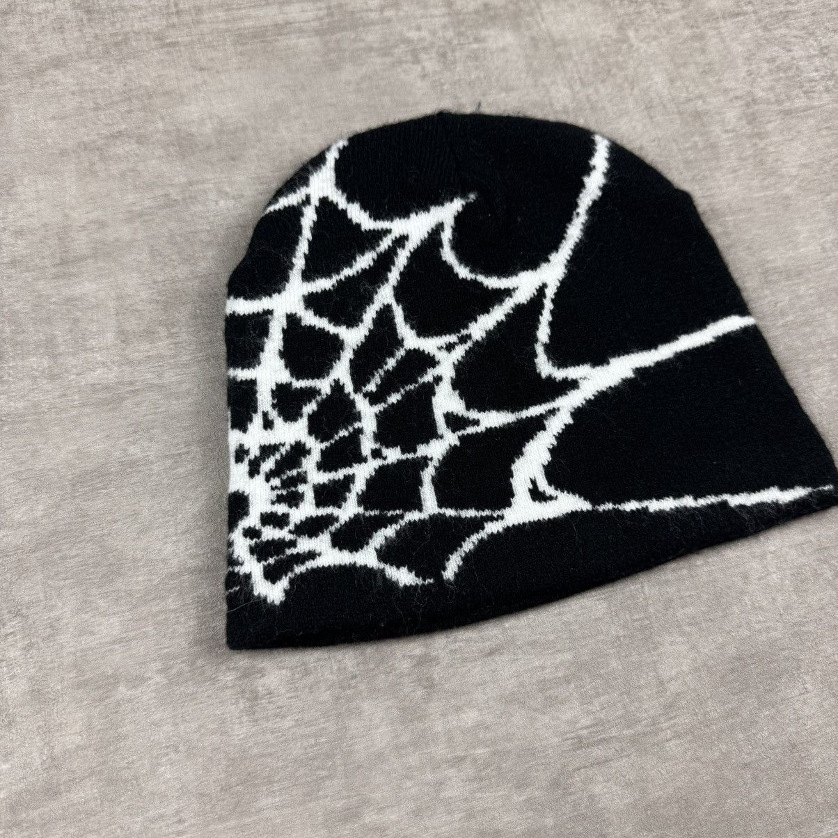 Other Spider Web Beanie Hat Size ONE SIZE - 7 Thumbnail