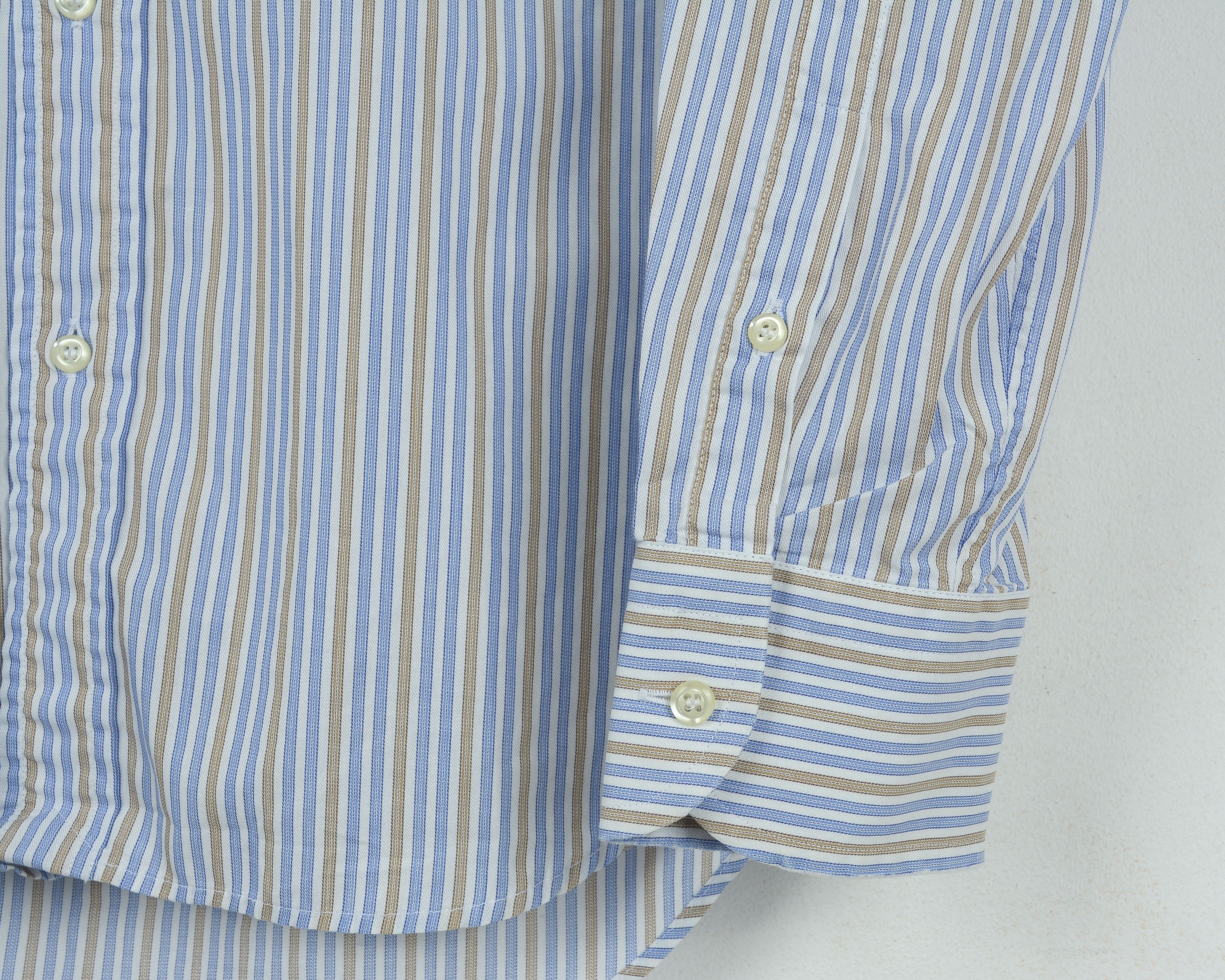 Boggi BOGGI MILANO Luxus 16" Size 41 Formal Shirt Casual L Size 40R - 3 Thumbnail