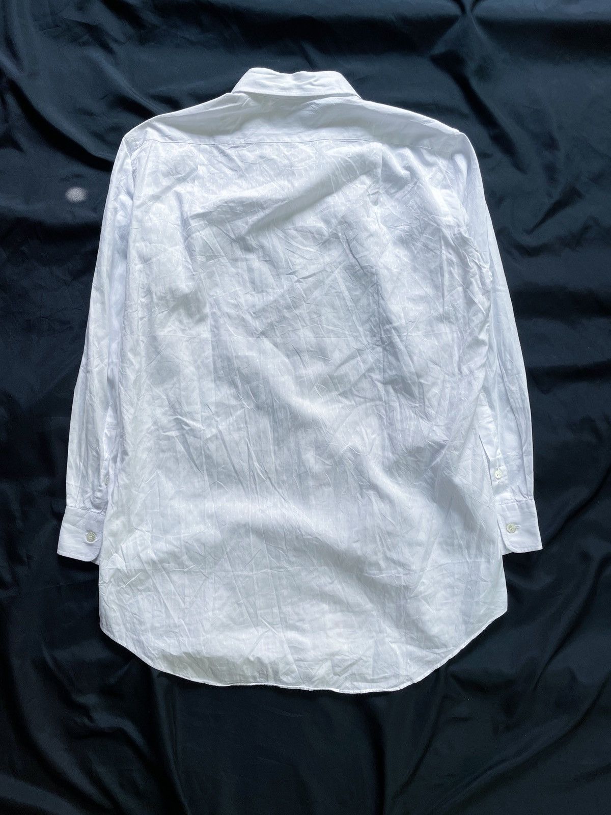 Celine CELINE CASUAL WHITE BUTTON DOWN SHIRT Size US L / EU 52-54 / 3 - 13 Thumbnail