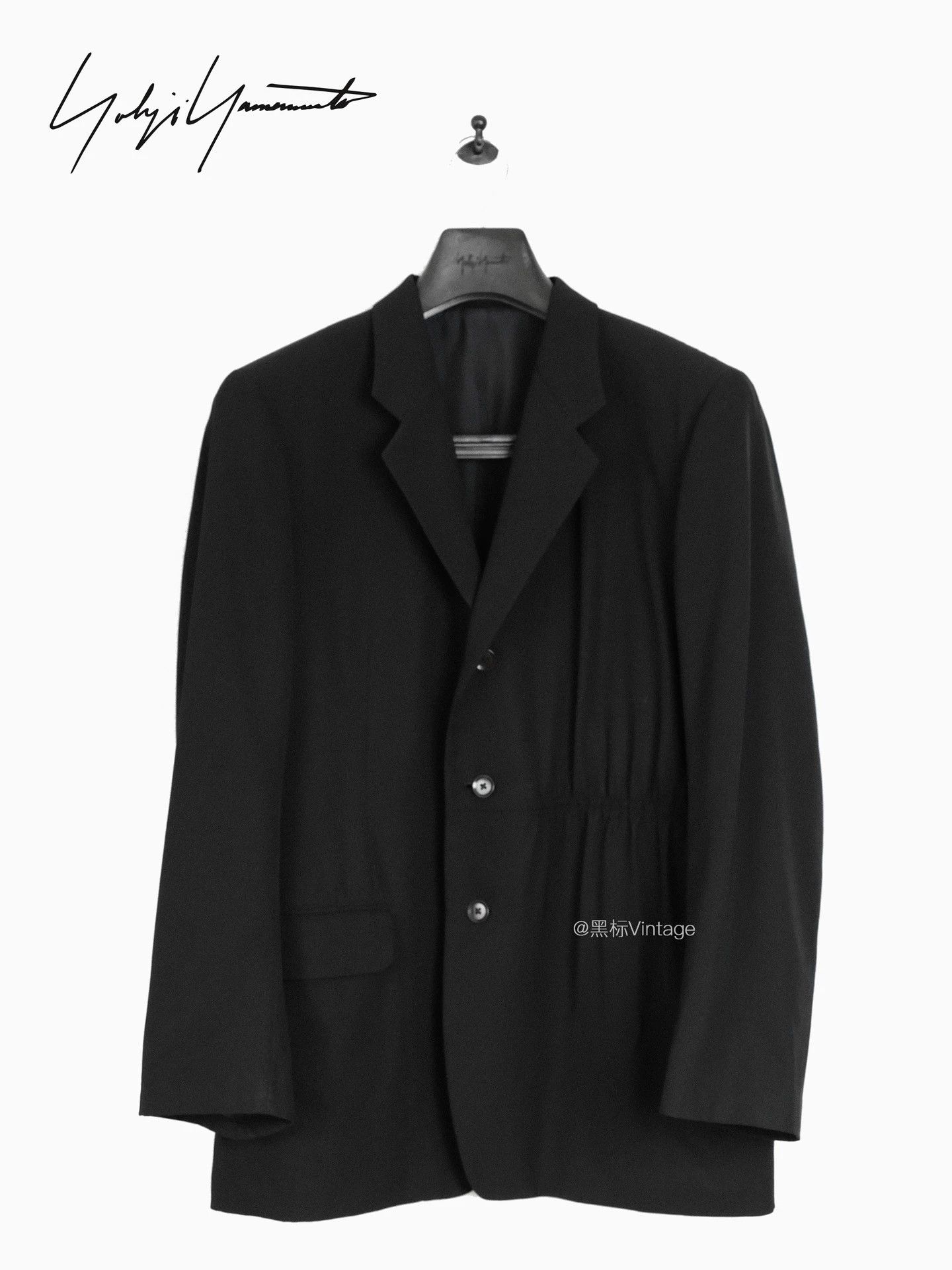 Yohji Yamamoto Yohji Yamamoto 01ss Archive Pleated Wool Suit Size US M / EU 48-50 / 2 - 1 Thumbnail