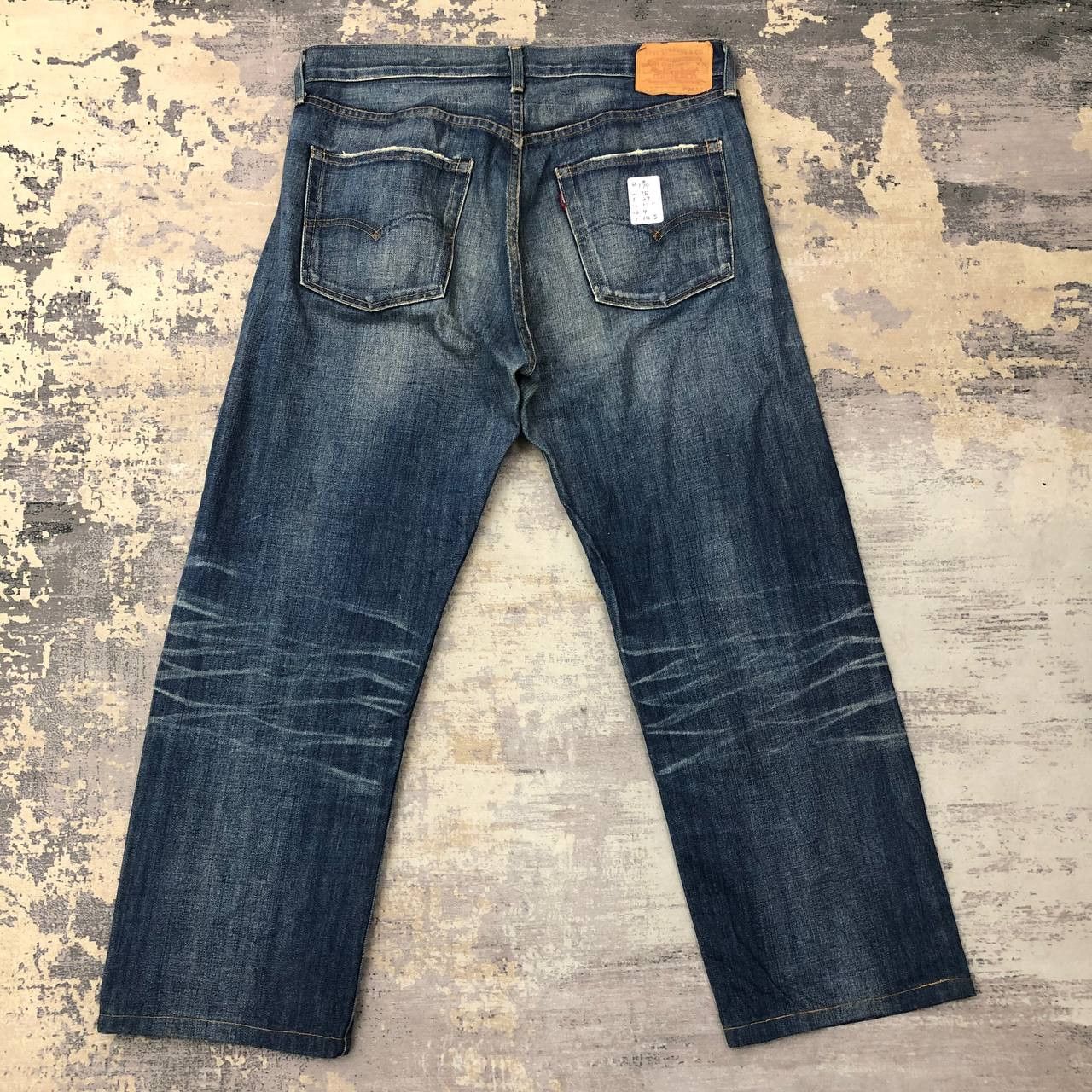Levi's P779 VTG BIG E 501 SELVEDGE LEVI'S JEANS Size US 35 - 2 Thumbnail