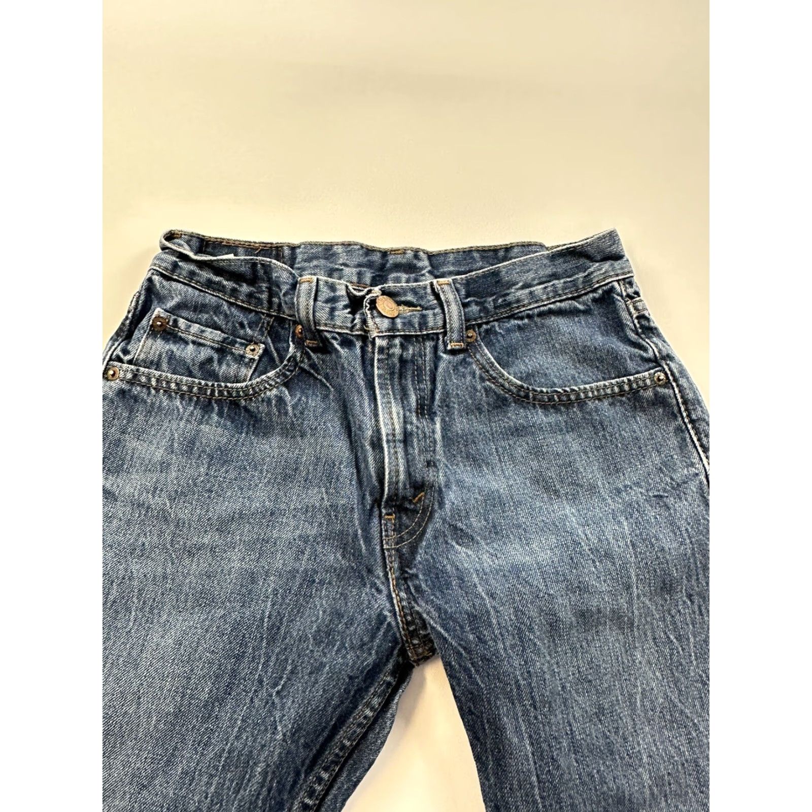 Levi's Levi's 514 Jeans Men 28x28 Regular Straight Blue 29x29 Tagged Casual Shoes? Size US 28 / EU 44 - 4 Thumbnail