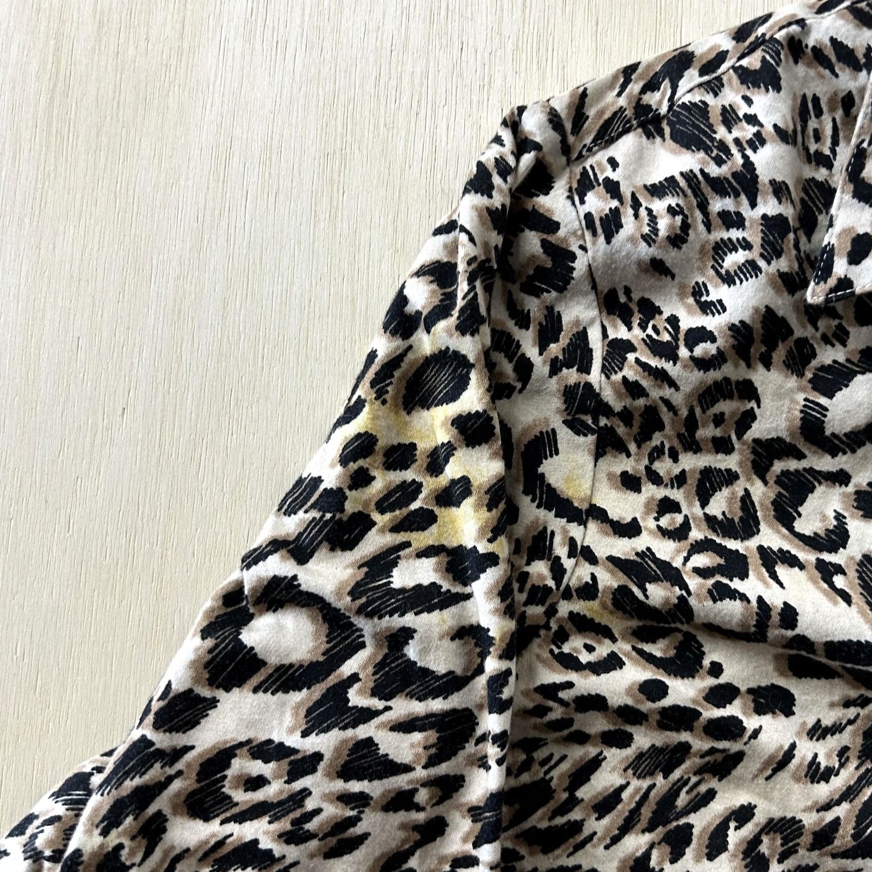 Vintage VINTAGE Y2K 212 Collection Button Up Shirt Womens 2X Brown Leopard Animal Print Shirt Size XXL / US 16-18 / IT 52-54 - 3 Thumbnail