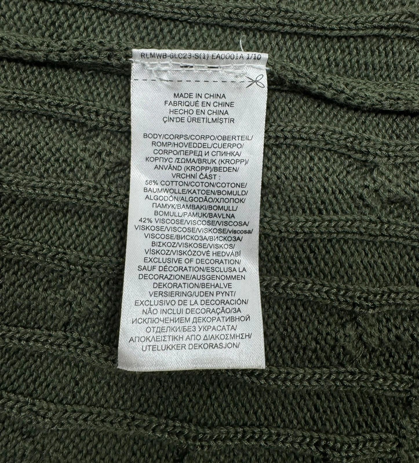 Lauren Ralph Lauren Lauren Ralph Lauren Cable Knit Sweater Tunic Cotton size L Size L / US 10 / IT 46 - 11 Thumbnail