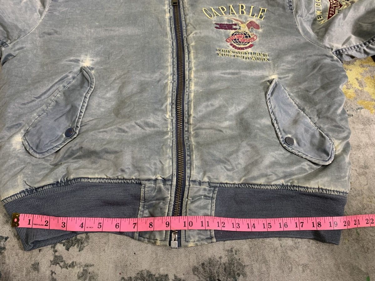 Vintage Vintage Unbrand flight jacket embroidered Logo Size US L / EU 52-54 / 3 - 9 Thumbnail