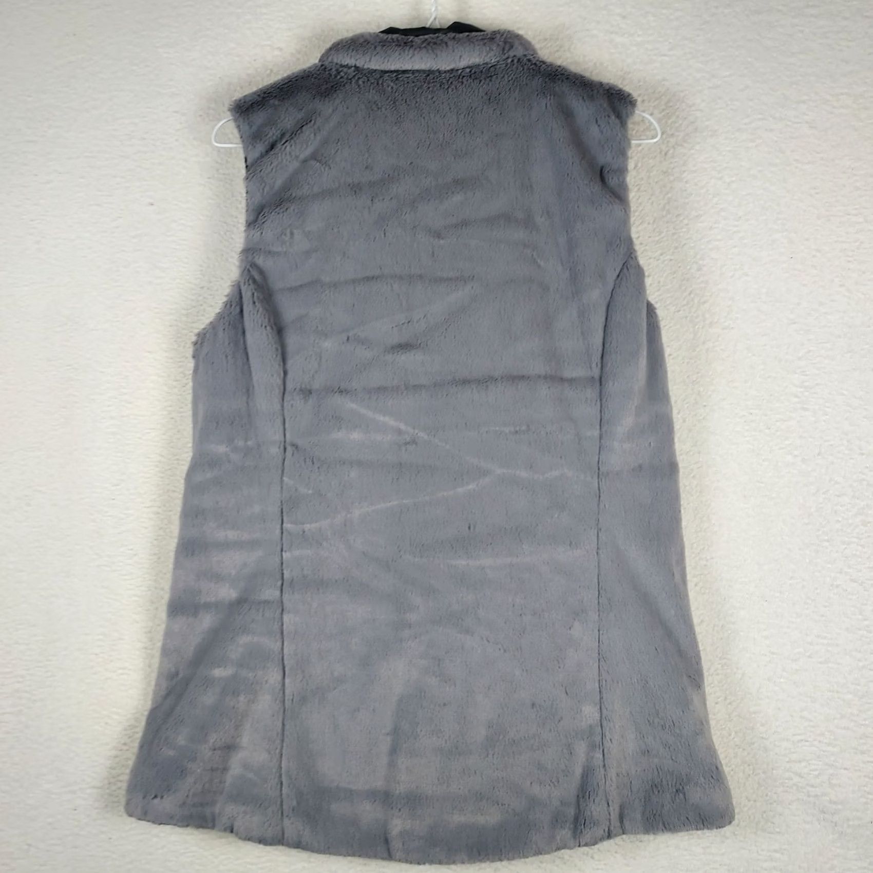 The North Face The North Face Reversible Fleece Vest Womens Small Black Full Zip Size S / US 4 / IT 40 - 4 Thumbnail