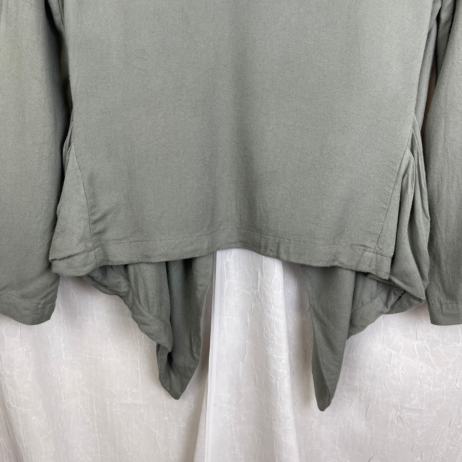 Forever 21 Forever 21 Gray Slouchy Waterfall Duster Jacket Cozy Small Size S / US 4 / IT 40 - 18 Thumbnail