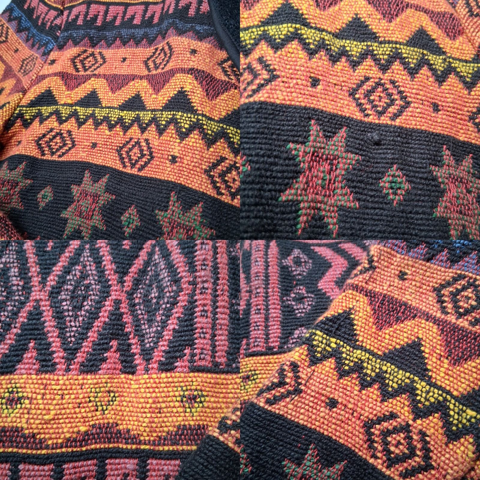 Vintage VINTAGE New Identity Tapestry Jacket Women XL Cropped Southwestern Stars Read Size XL / US 12-14 / IT 48-50 - 10 Thumbnail