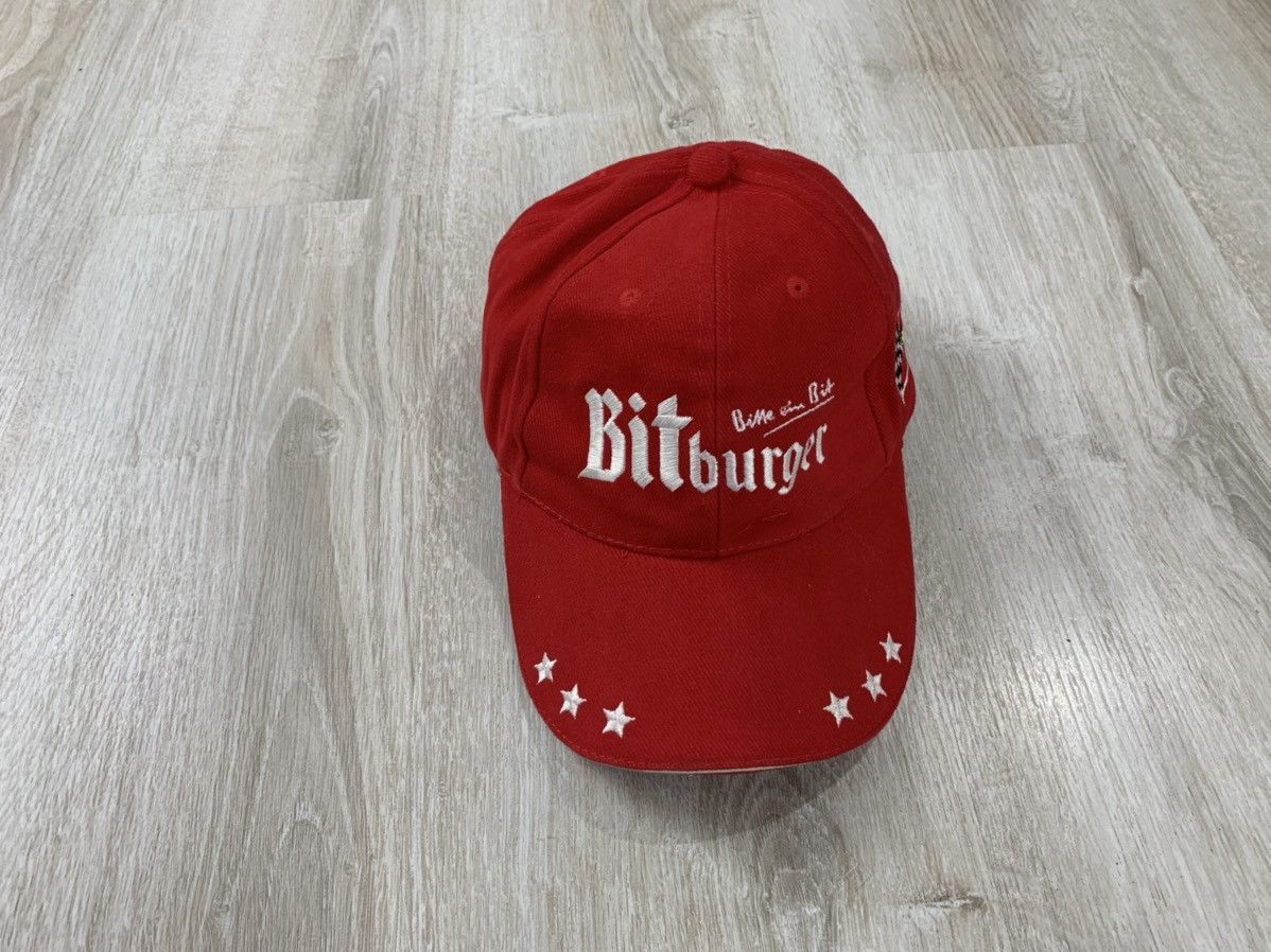 Vintage Mens vintage cap Bitburger Size ONE SIZE - 1 Thumbnail
