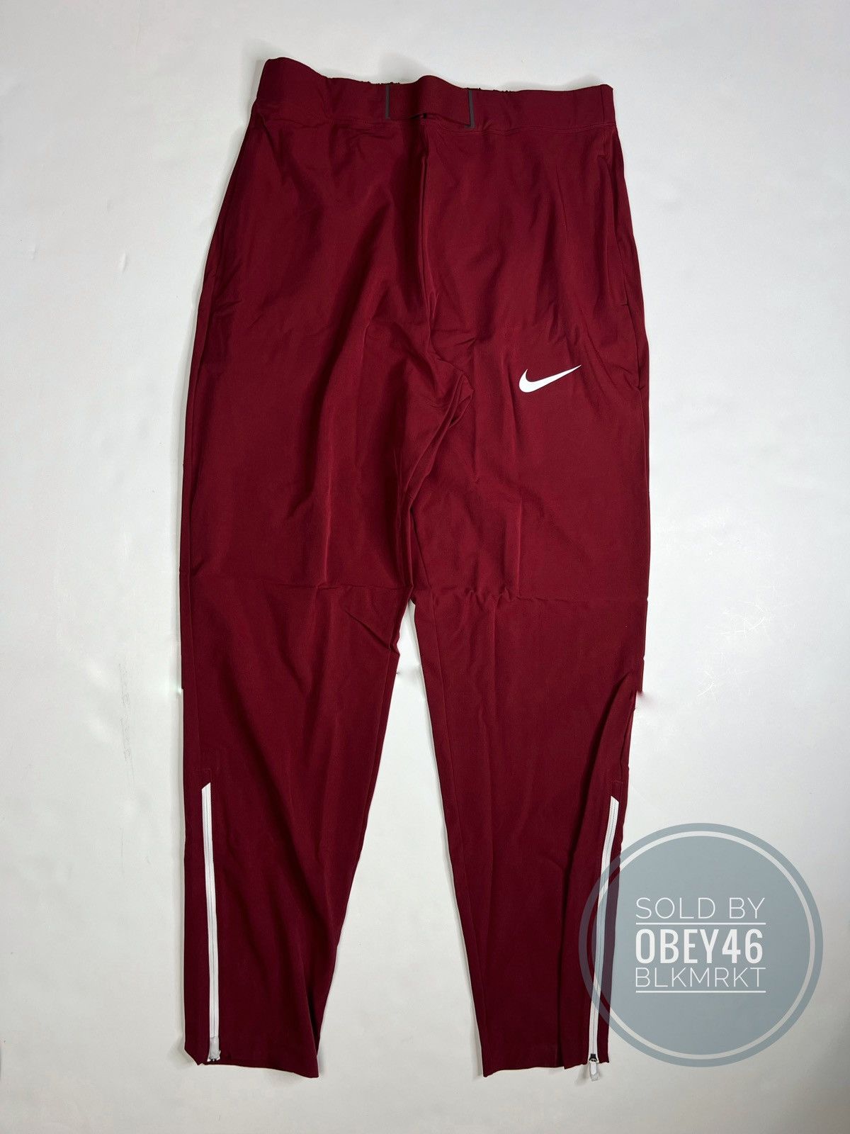 image of Nike Pro Elite Track & Field Running Pant in Maroon, Men's (Size 35)