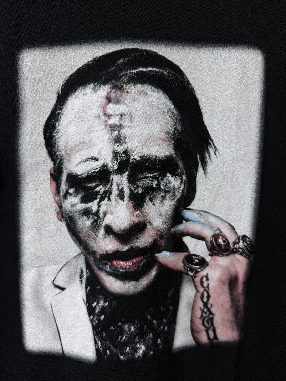 Band Tees Vintage Tour Marilyn Manson T Shirt Band Tee Size US L / EU 52-54 / 3 - 3 Thumbnail