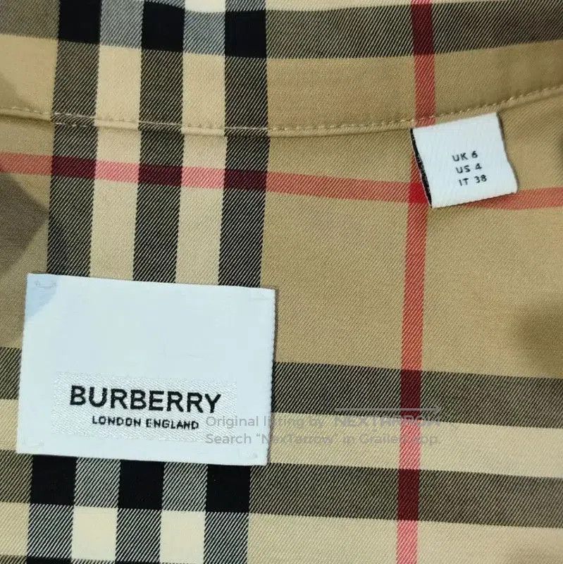 Burberry Burberry Yellow Cotton Women's Shirt. Size M / US 6-8 / IT 42-44 - 4 Thumbnail