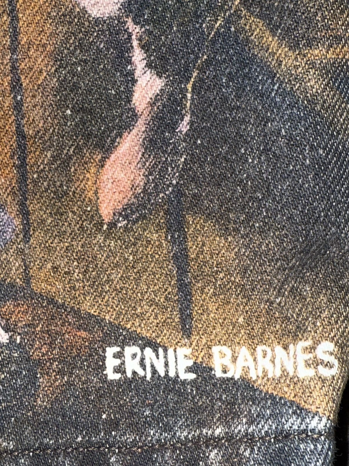 Supreme Supreme x Ernie Barnes Baggy Denim Short 'Dance' Size US 30 / EU 46 - 6 Thumbnail