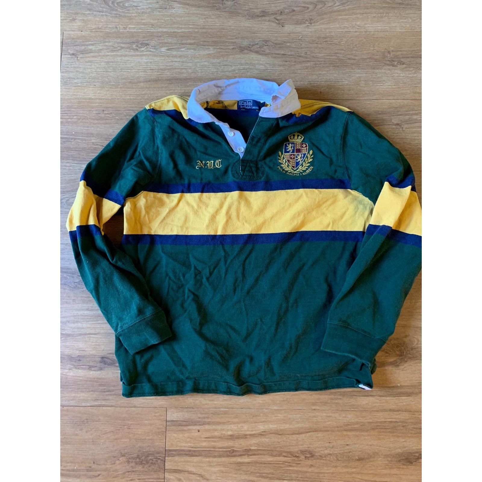 Ralph Lauren Vintage polo ralph Lauren rugby shirt size xxl 1990s 80s Size US XXL / EU 58 / 5 - 1 Thumbnail