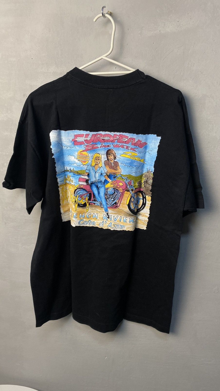 Harley Davidson Vintage 2001 Harley Davidson euro tour girl Size US XL / EU 56 / 4 - 6 Thumbnail