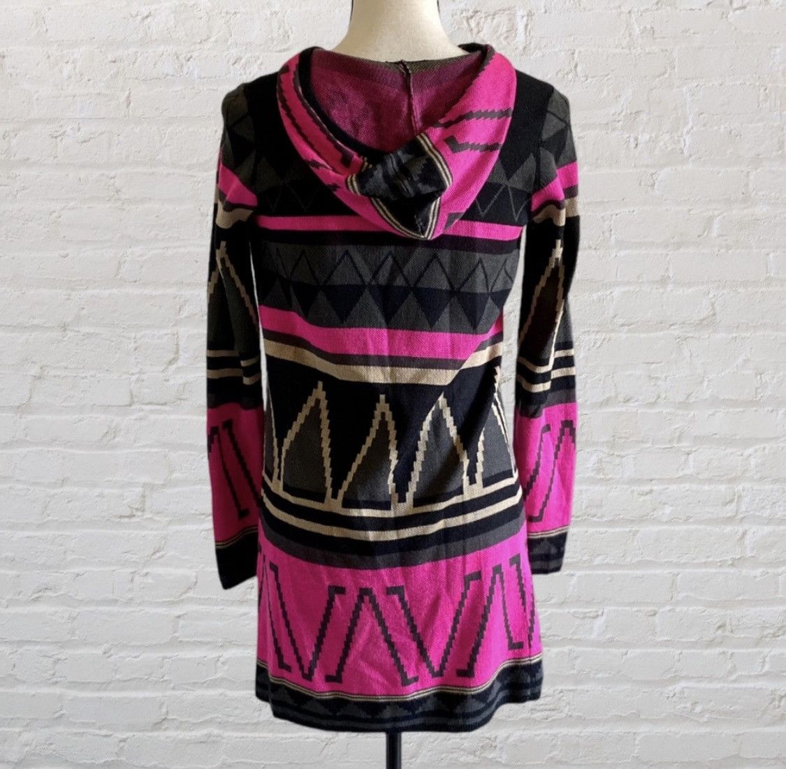 Other HOODED OPEN FRONT DRAPED SWEATER CARDIGAN Size M / US 6-8 / IT 42-44 - 10 Thumbnail