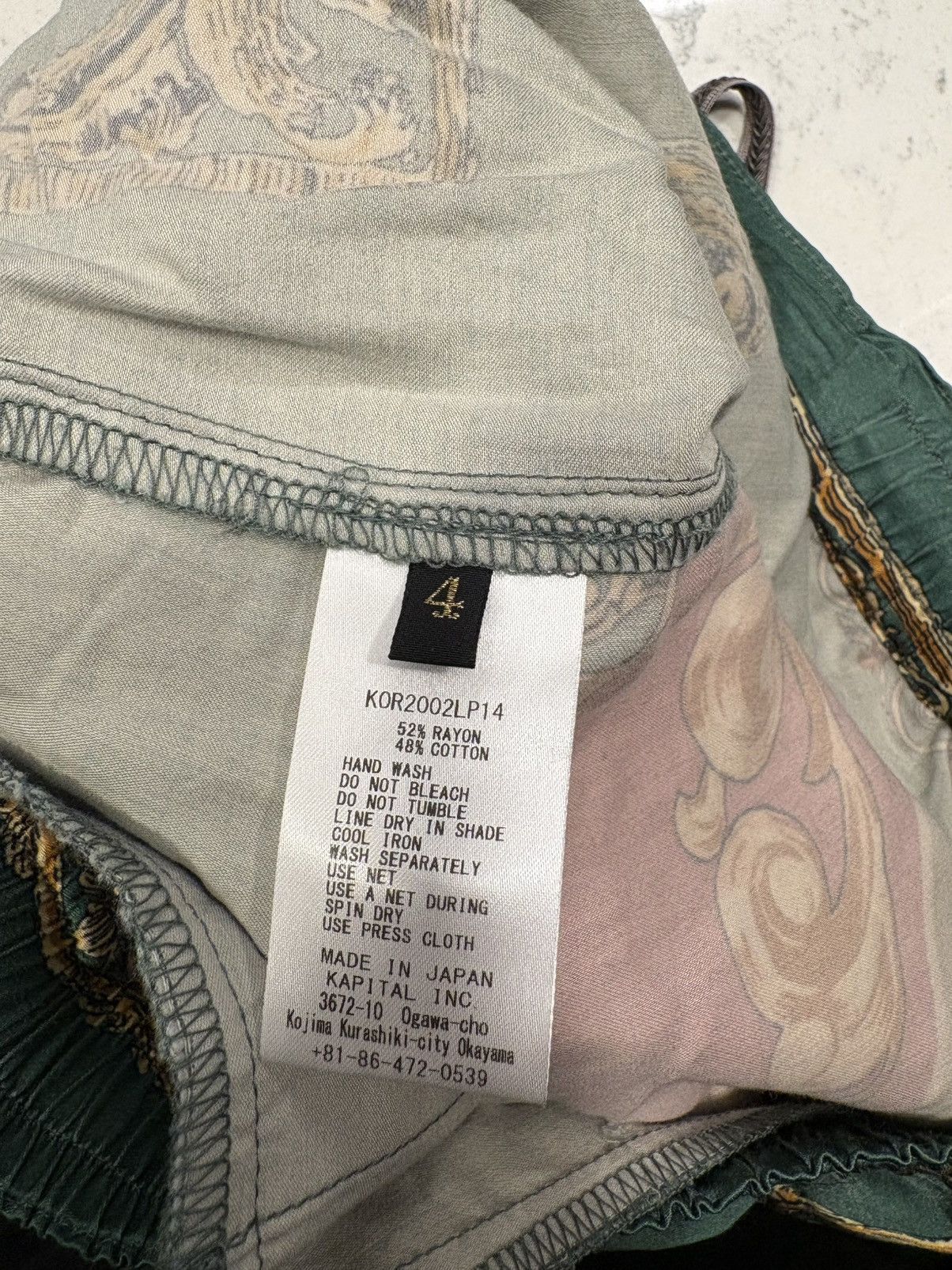 Kapital Kapital Virgin Mary Pants - Size 4 Size US 36 / EU 52 - 4 Thumbnail