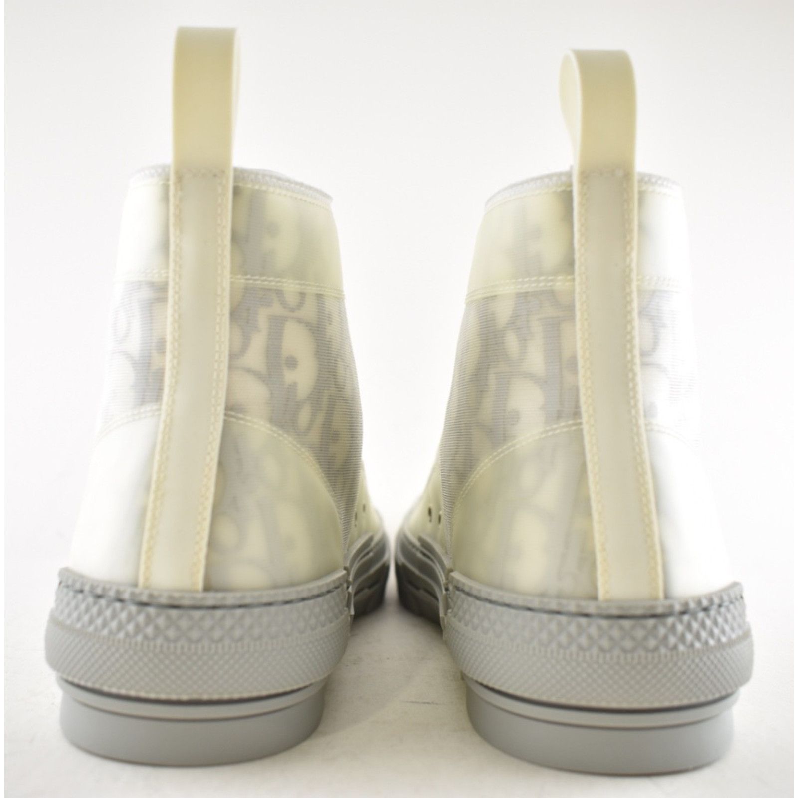 Dior Dior Mens B23 Grey Oblique High Top Sneaker 44 US 11 Size US 11 / EU 44 - 11 Thumbnail