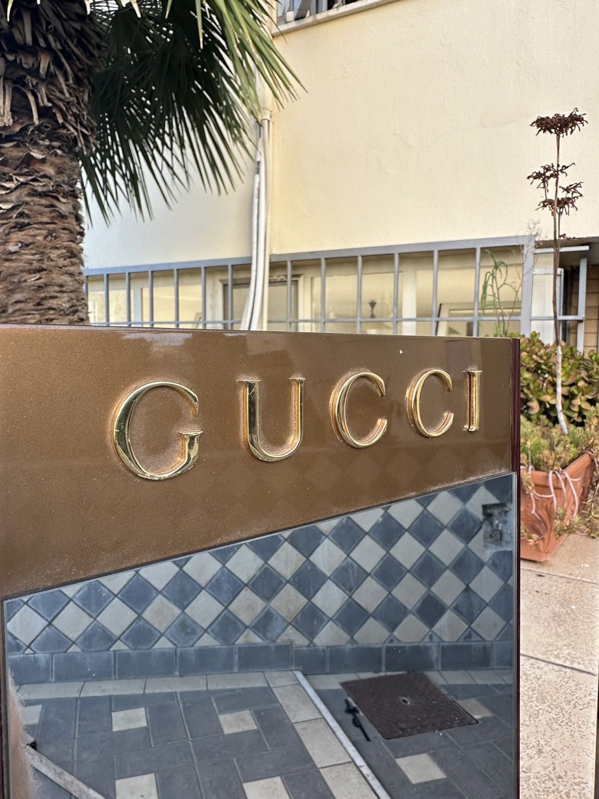 Gucci 🪞🩷 Gucci Table Mirror Antique Vintage RARE Size ONE SIZE - 4 Thumbnail