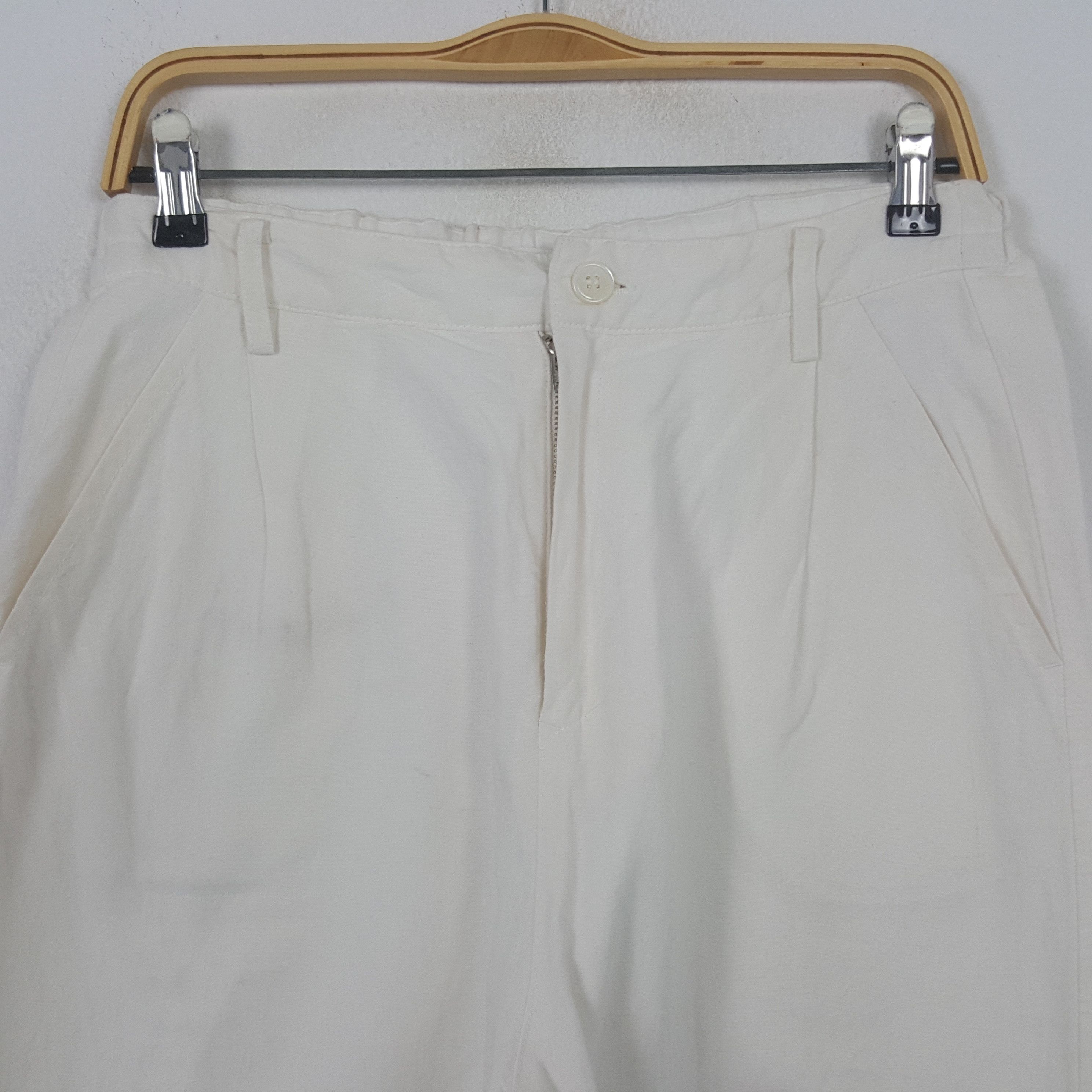 Issey Miyake Vintage Plantation by Issey Miyake Japanese White Pants Size US 30 / EU 46 - 2 Thumbnail