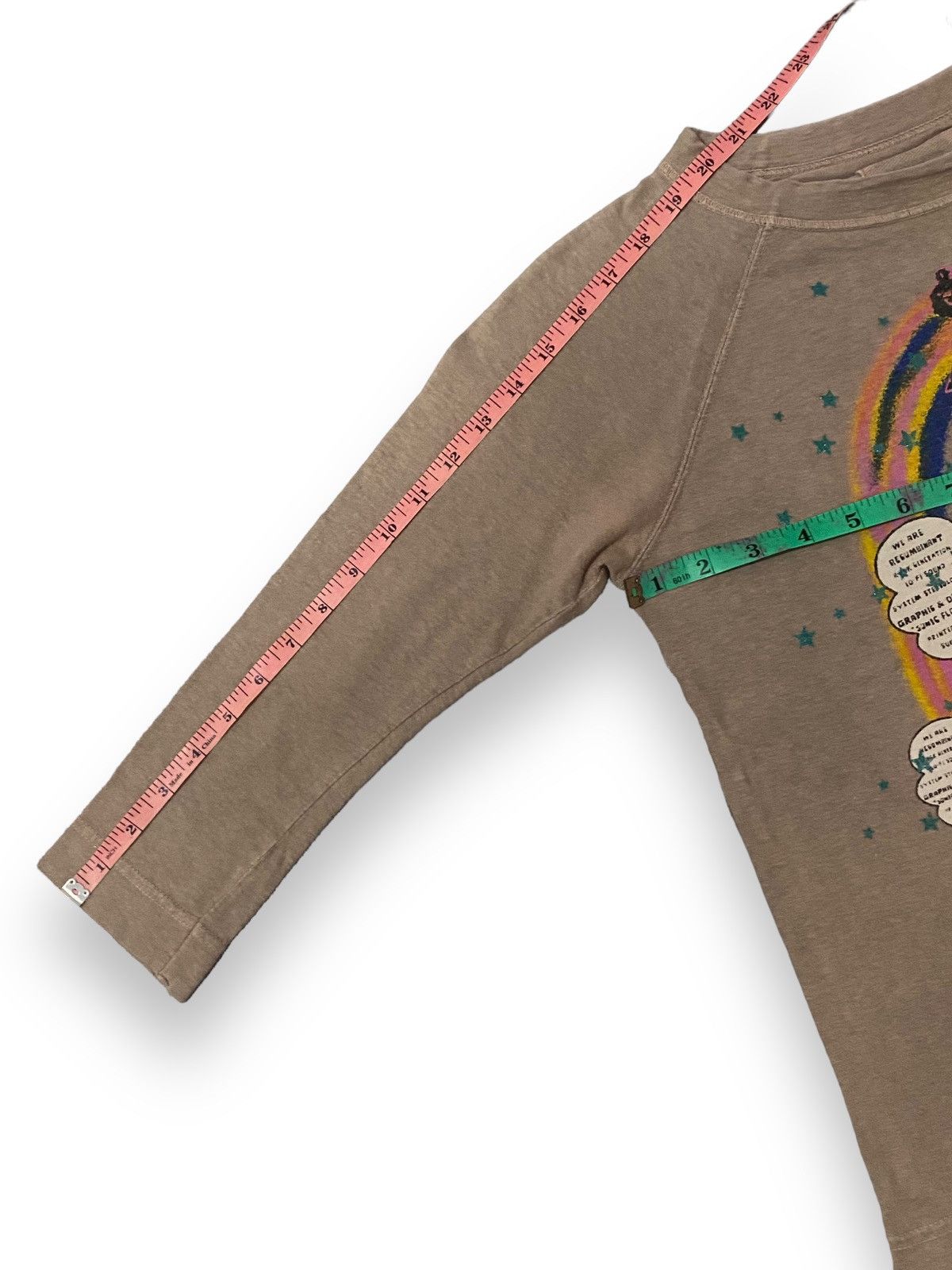 20471120 × Hysteric Glamour RNA INC Japan Rainbow Monkey Sonic Flower Groove Longsleeve Size US S / EU 44-46 / 1 - 18 Thumbnail