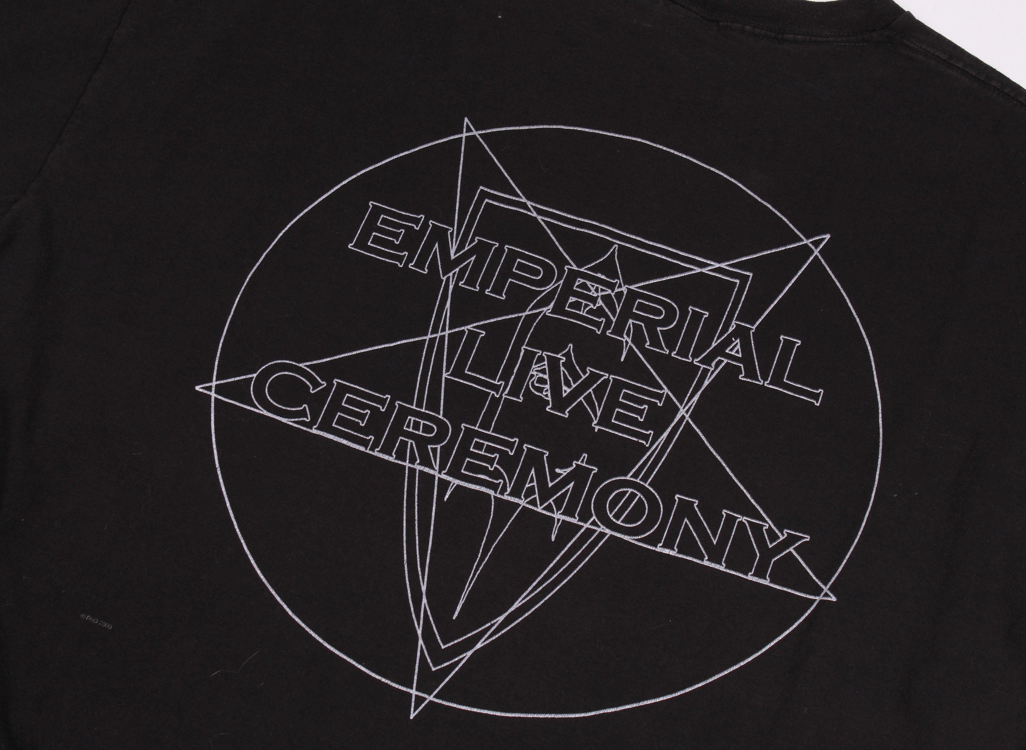 Band Tees × Vintage Vintage Emperor Emperial Live Ceremony 00's T-Shirt Size US XL / EU 56 / 4 - 6 Thumbnail