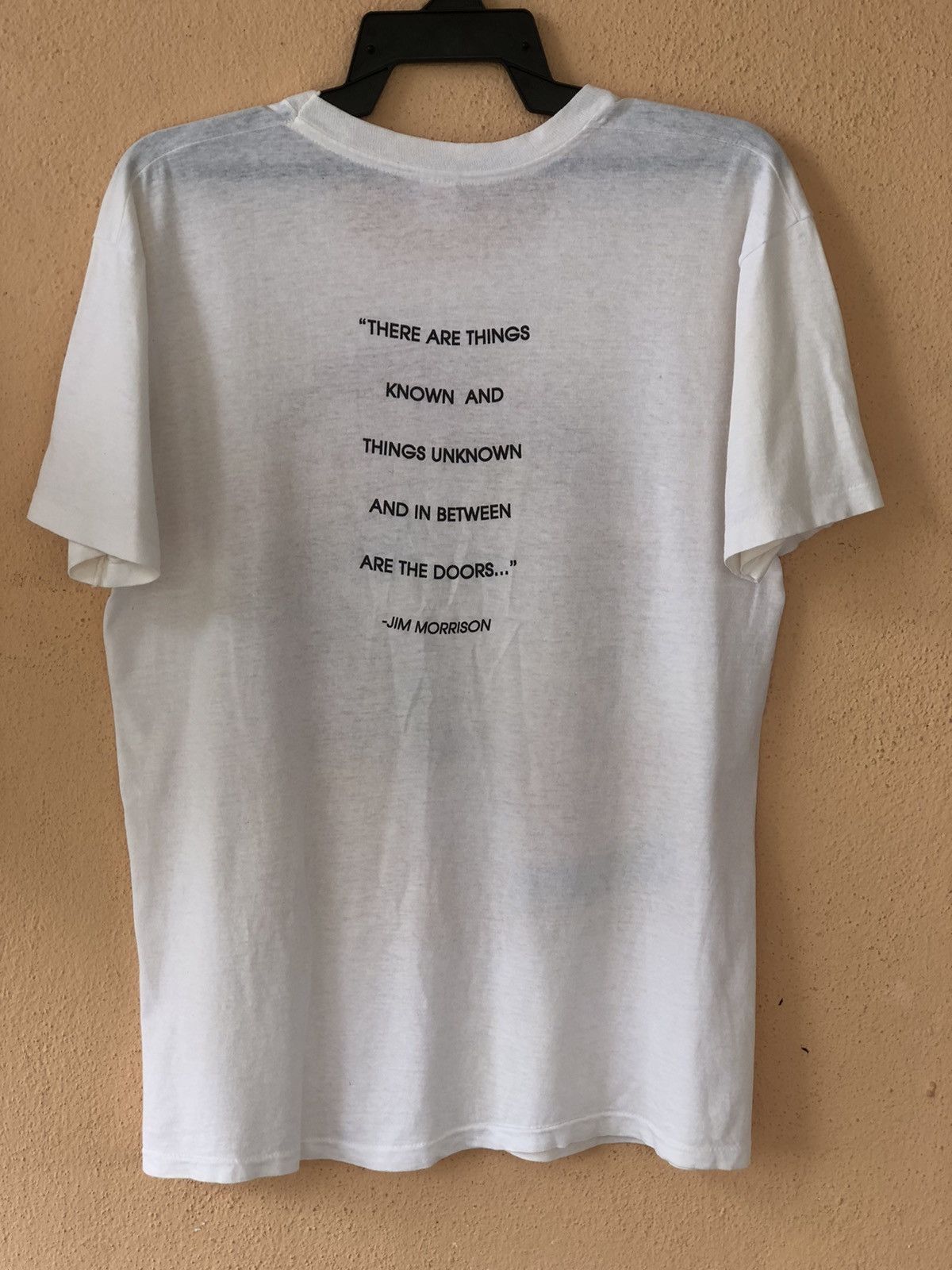 Band Tees × Vintage Vintage 90s AN OLIVER STONE Film the doors Size US L / EU 52-54 / 3 - 13 Thumbnail