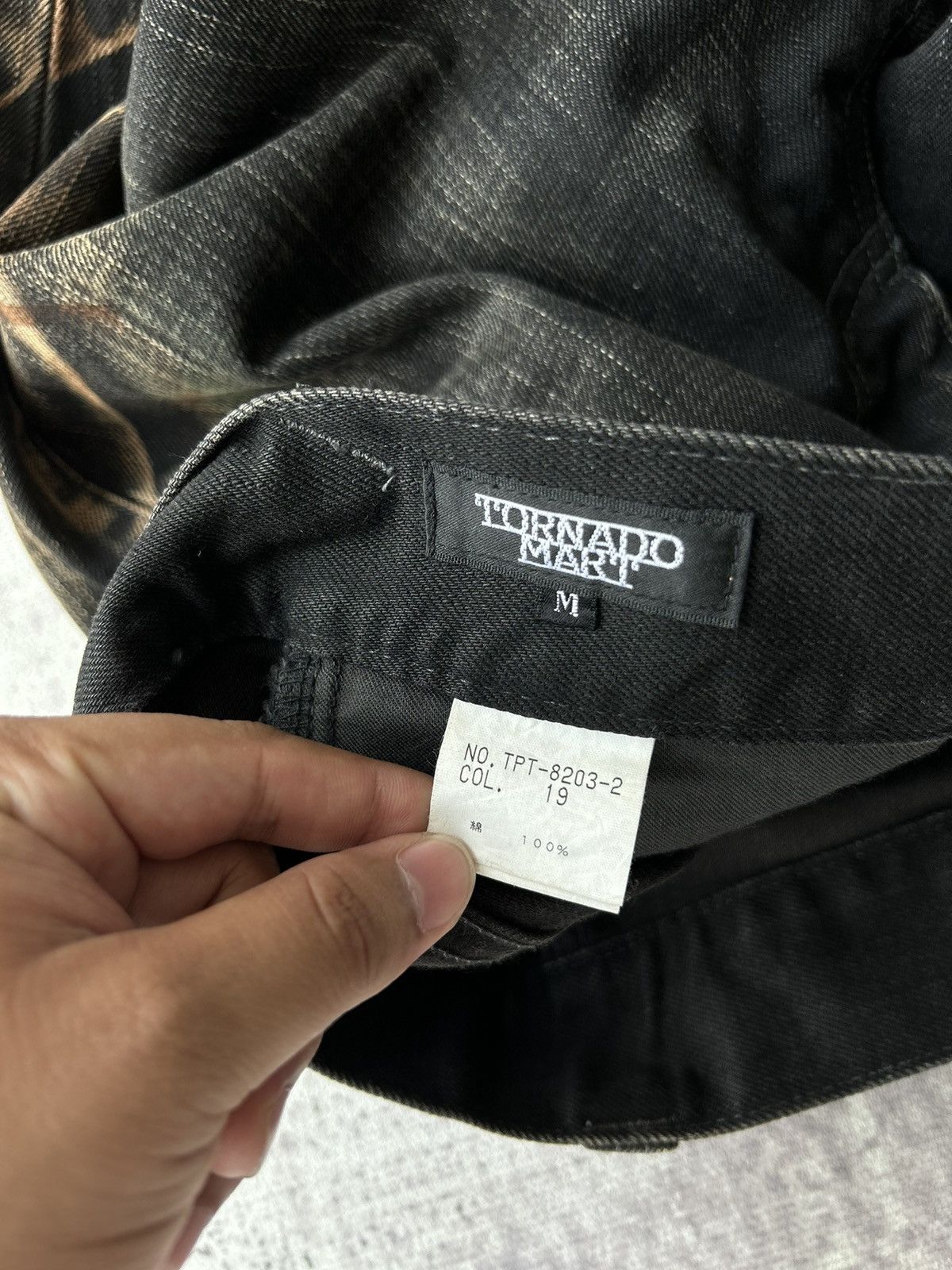 Tornado Mart Tornado Mart Super Lace Flared Denim Size US 33 - 18 Thumbnail