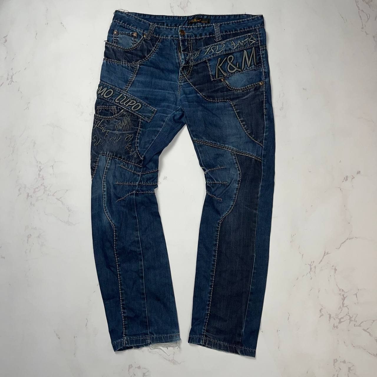 Japanese Brand Japanese Brand × Vintage Avant Garde Kosmo Lupo Vintag Size US 36 / EU 52 - 1 Thumbnail