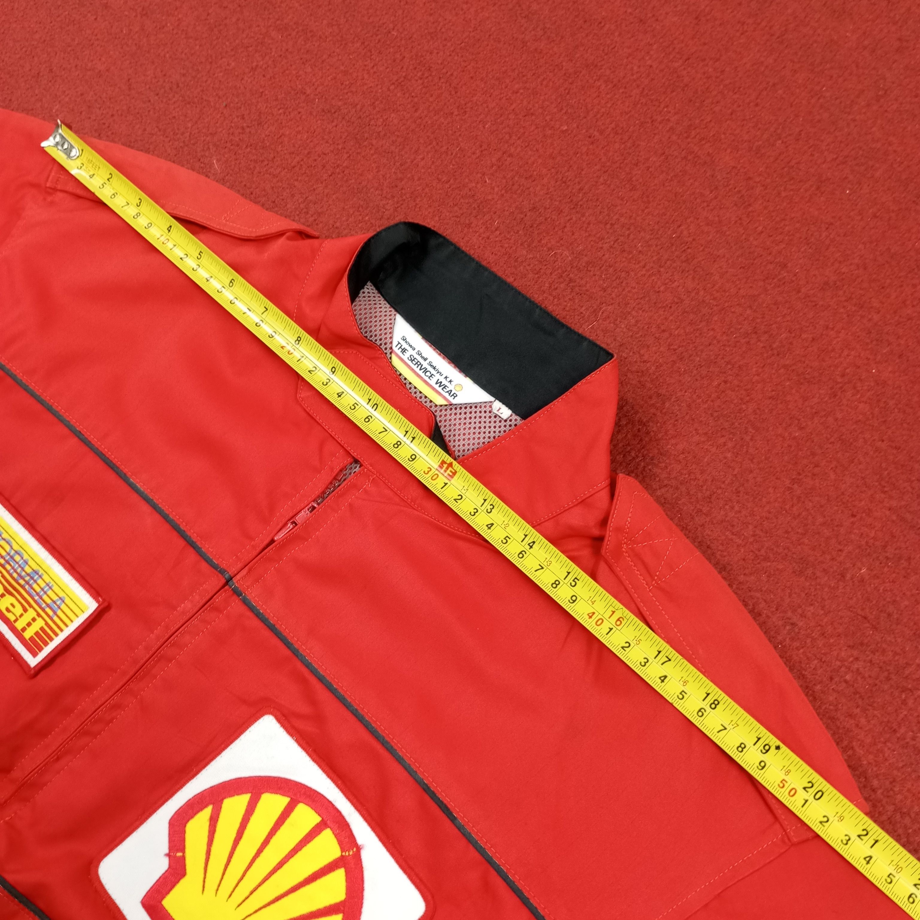 Ferrari × Vintage Shell Formula Racing Style Motorsports Jacket Size US L / EU 52-54 / 3 - 12 Thumbnail