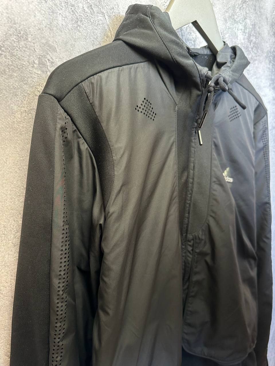Adidas × Vintage Adidas Techfit Windbreacker Jacket Long Sleeve AGC003 Size US M / EU 48-50 / 2 - 4 Thumbnail