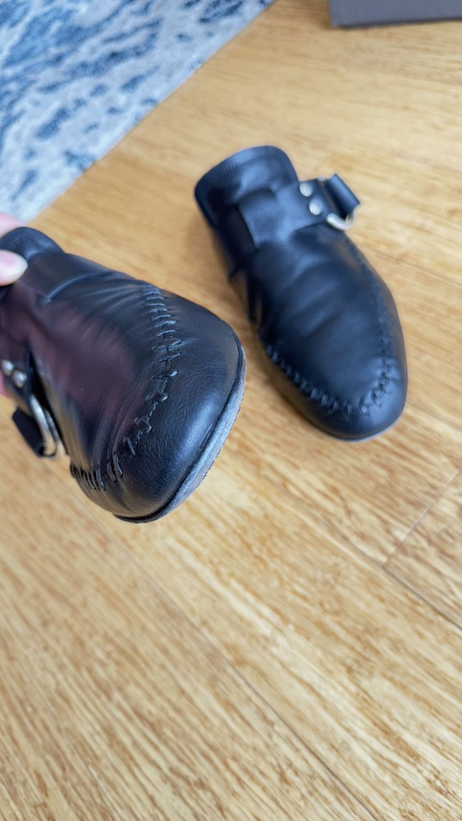 Ann Demeulemeester Ande Soft Rounded Toe Loafers Size US 9.5 / EU 42-43 - 6 Thumbnail